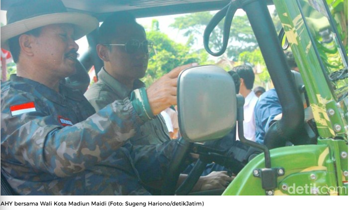Tepuk Tangan AHY Puji Walkot Madiun Ubah Gunungan Sampah Jadi Wisata