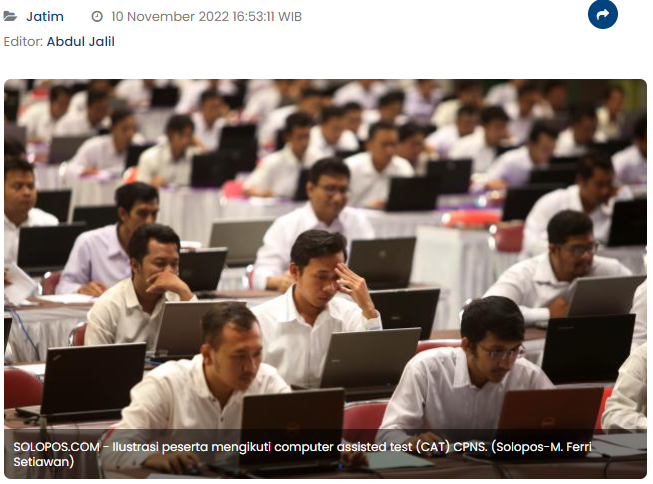 Seleksi PPPK Pemkot Madiun, 205 Kursi Formasi Guru & 261 Kursi Formasi Nakes