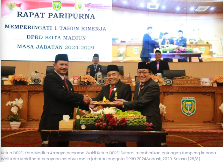 DPRD Kota Madiun 2024–2029 Genap Setahun, Ini Daftar Perda dan Raperda yang Dihasilkan