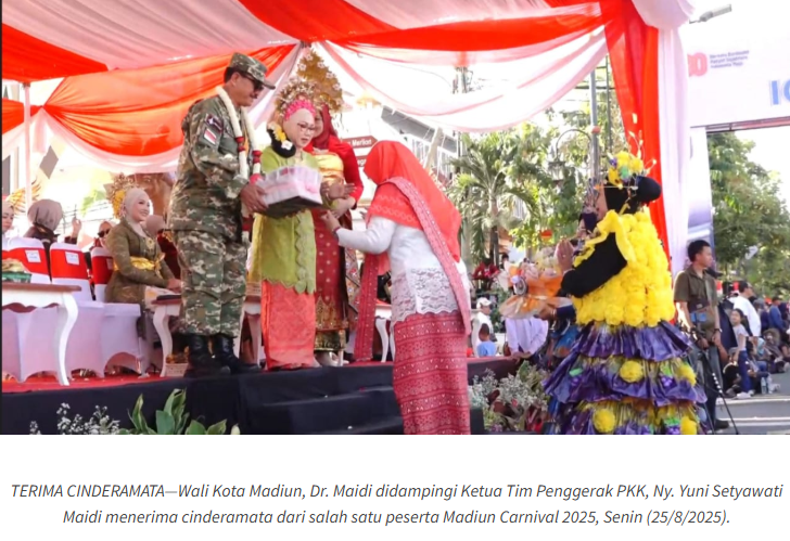 Meriah Madiun Carnival 2025, Wali Kota Dr. Maidi : Wujud Madiun Mendunia