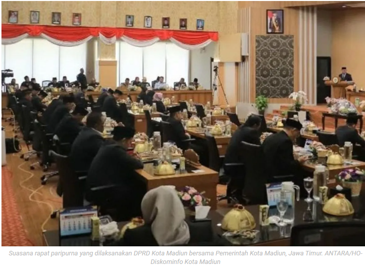 DPRD Kota Madiun jalankan tiga fungsi utama dewan selama satu tahun kinerja