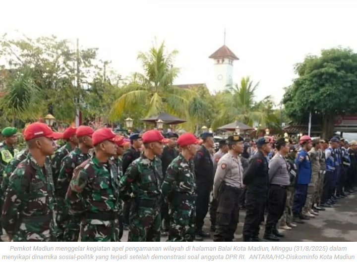 Wali Kota Madiun instruksikan camat-lurah jaga wilayah masing-masing
