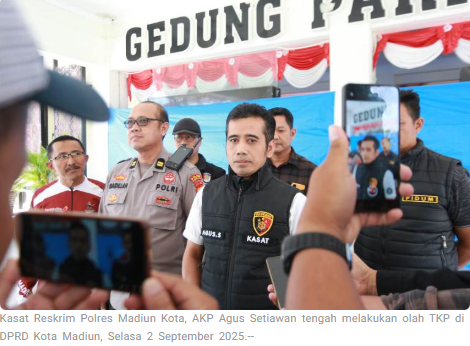 Kerugian Demo di Madiun Capai Rp530 Juta, DPRD Tunggu Anggaran Perbaikan