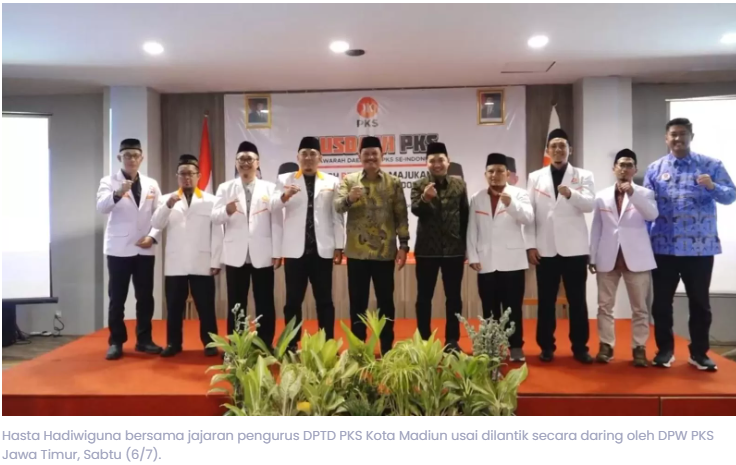 Pengurus Baru PKS Kota Madiun Resmi Dilantik, Siap Dukung Program Pemerintah