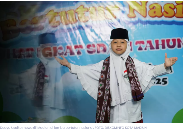 Cerita Pak Jalmo Antar Deayu Useiko Wakili Madiun di Lomba Bertutur Nasional