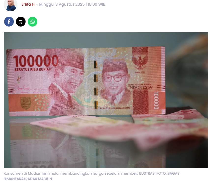 BPS Ungkap Pola Baru Belanja Warga Madiun: Cek di Toko, Checkout di Online