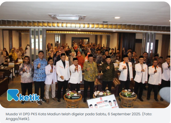 Musda VI DPD PKS Kota Madiun Digelar, Pengurus Baru Resmi Dilantik