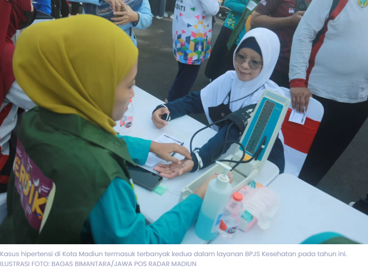 Ribuan Warga Kota Madiun Derita Hipertensi, Pemkot Bentuk Kampung Khusus di Banjarejo