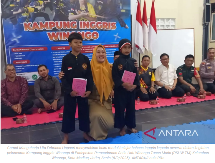 Kota Madiun luncurkan Kampung Inggris di Kelurahan Winongo