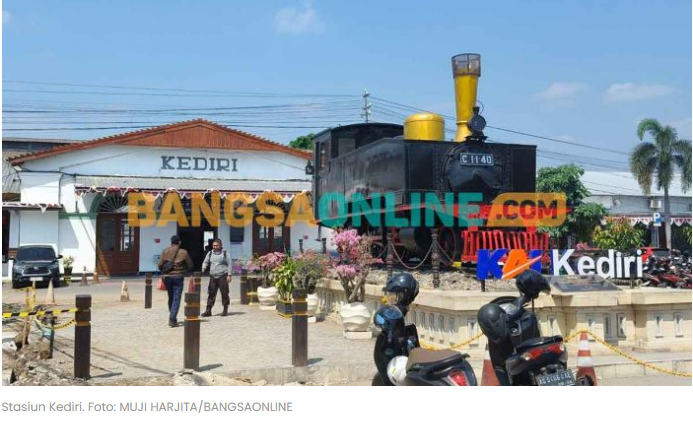 Penumpang KA Daop 7 Madiun Naik 25 Persen di Libur Maulid, Stasiun Kediri Paling Favorit