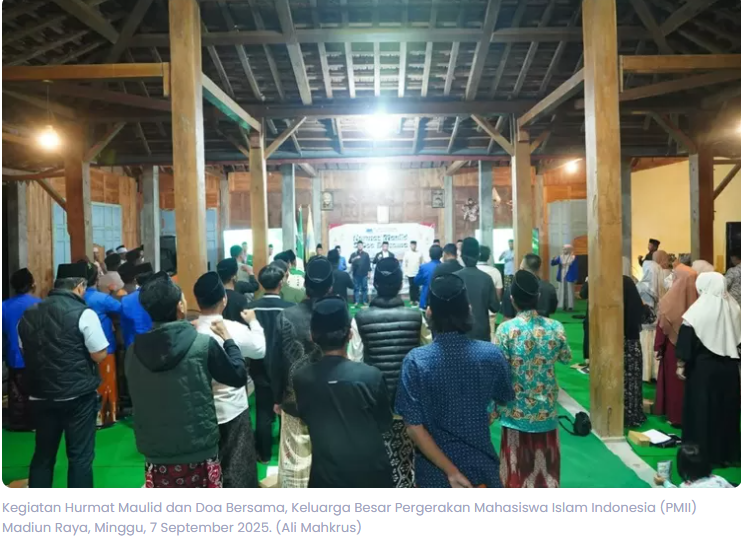 Melangitkan Doa, Membumikan Usaha: PMII Madiun Raya Selaraskan Spiritualitas dan Kemandirian Ekonomi