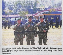Batalyon 501/BY Siap Hadapi Tantangan Terkini