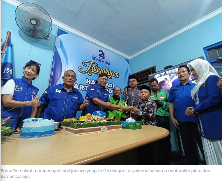 HUT ke-24, Demokrat Kota Madiun Janji Hadir dengan Solusi untuk Masyarakat