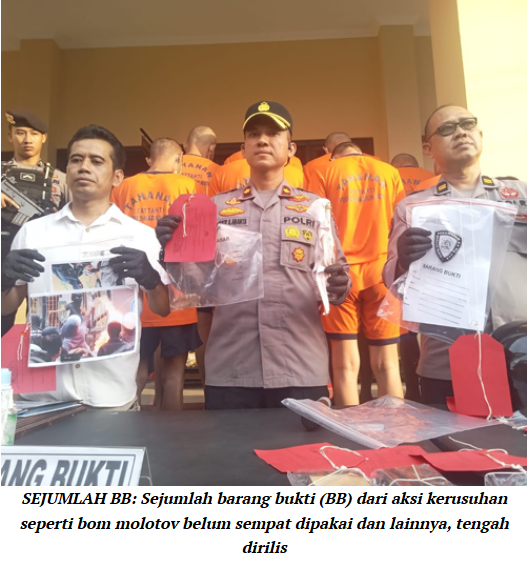 Ada 9 Perusuh Demo di DPRD Kota Madiun Ditahan, Puluhan Lain Dibawah Umur