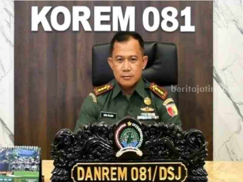Danrem Madiun Bantah Anggotanya Terlibat Peredaran Narkoba