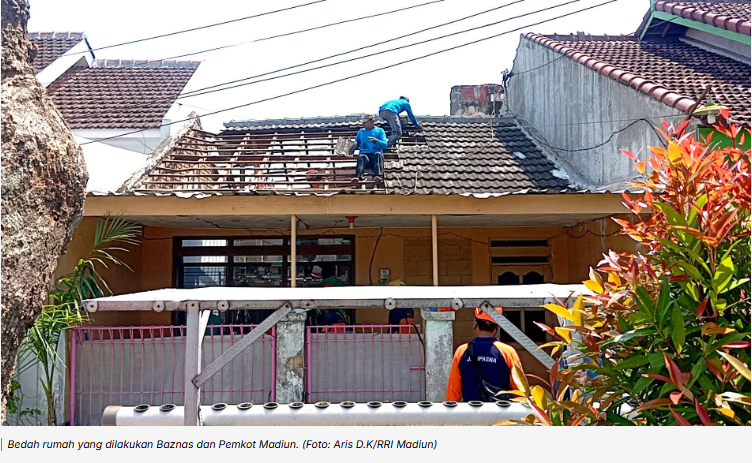 Setahun Baznas Kota Madiun Bedah 10 Rumah