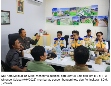 Kota Madiun, BBWSB Solo, dan ITS: Merajut Kolaborasi untuk Zero Sampah 2027