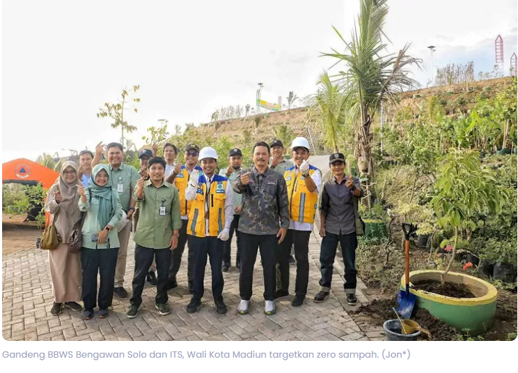Wali Kota Madiun Bahas Pengembangan Kota hingga Target Zero Sampah bersama BBWS Bengawan Solo dan ITS