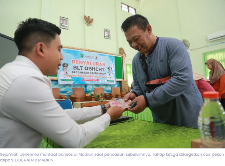 3.220 KPM di Kota Madiun Segera Terima BLT Tahap III, Masing-Masing Rp 600 Ribu