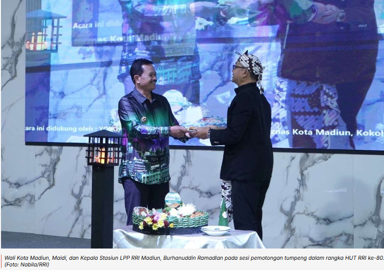 HUT ke-80 RRI Madiun Berlangsung Sederhana Penuh Khidmat