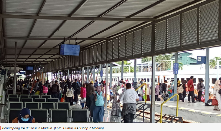 Sambut HUT Ke-80, KAI Daop Madiun Berikan Diskon