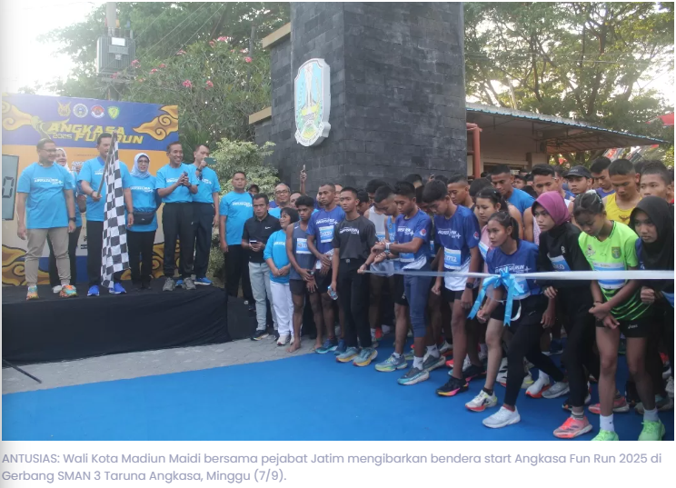 1.500 Peserta Meriahkan Angkasa Fun Run 2025, NASA Pelopor Gaya Hidup Sehat di Kalangan Pelajar