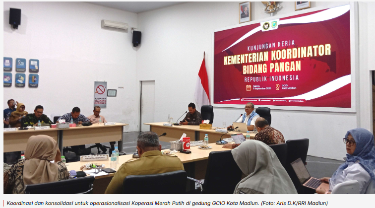 Kemenko Pangan Dorong Operasionalisasi Koperasi Merah Putih