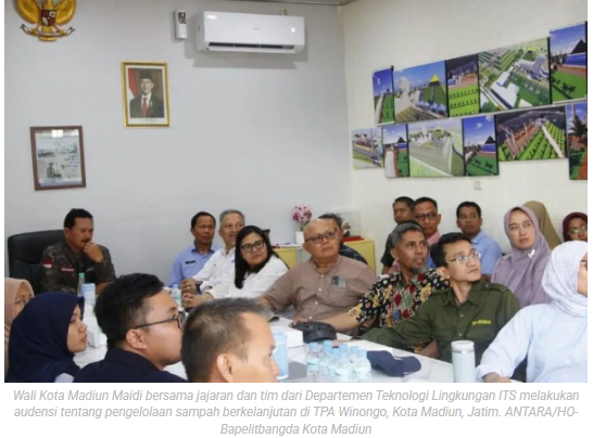 Pemkot Madiun gandeng ITS selenggarakan pelatihan olah sampah berkelanjutan