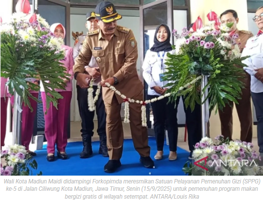 Pemkot Madiun percepat pembangunan 16 SPPG untuk generasi sehat
