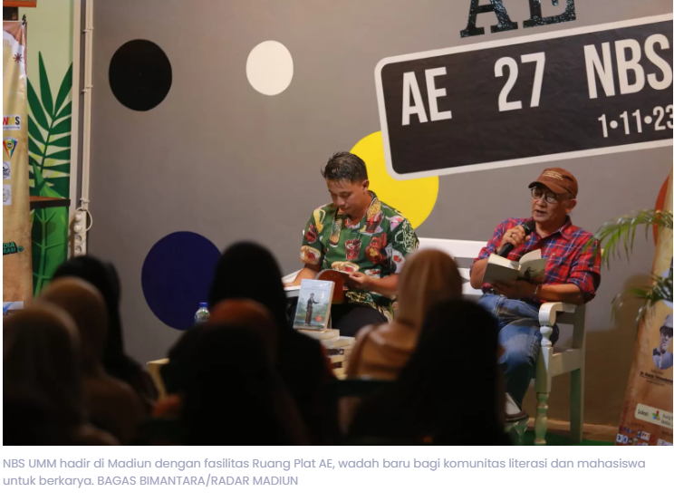 Ruang Plat AE Resmi Dibuka, Jadi Pusat Literasi Baru di Madiun