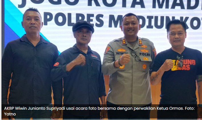 Polres Madiun Kota Gelar Forum Kamtibmas “Jogo Kota Madiun Aman Mendunia”