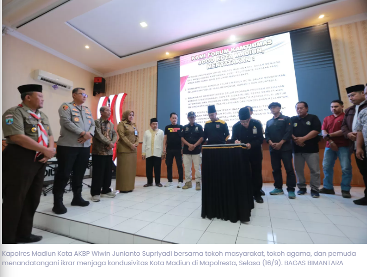 14 Perguruan Silat Dilibatkan Jaga Kondusivitas Kota Madiun