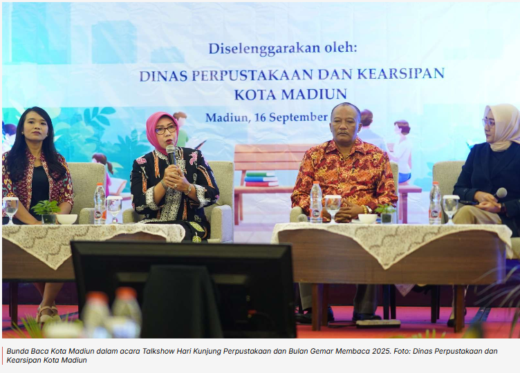Bunda Baca Kota Madiun Ajak Masyakarat Semangat Membaca