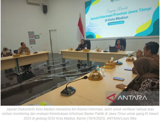 Kota Madiun optimistis raih Badan Publik Informatif pada ajang KI Award