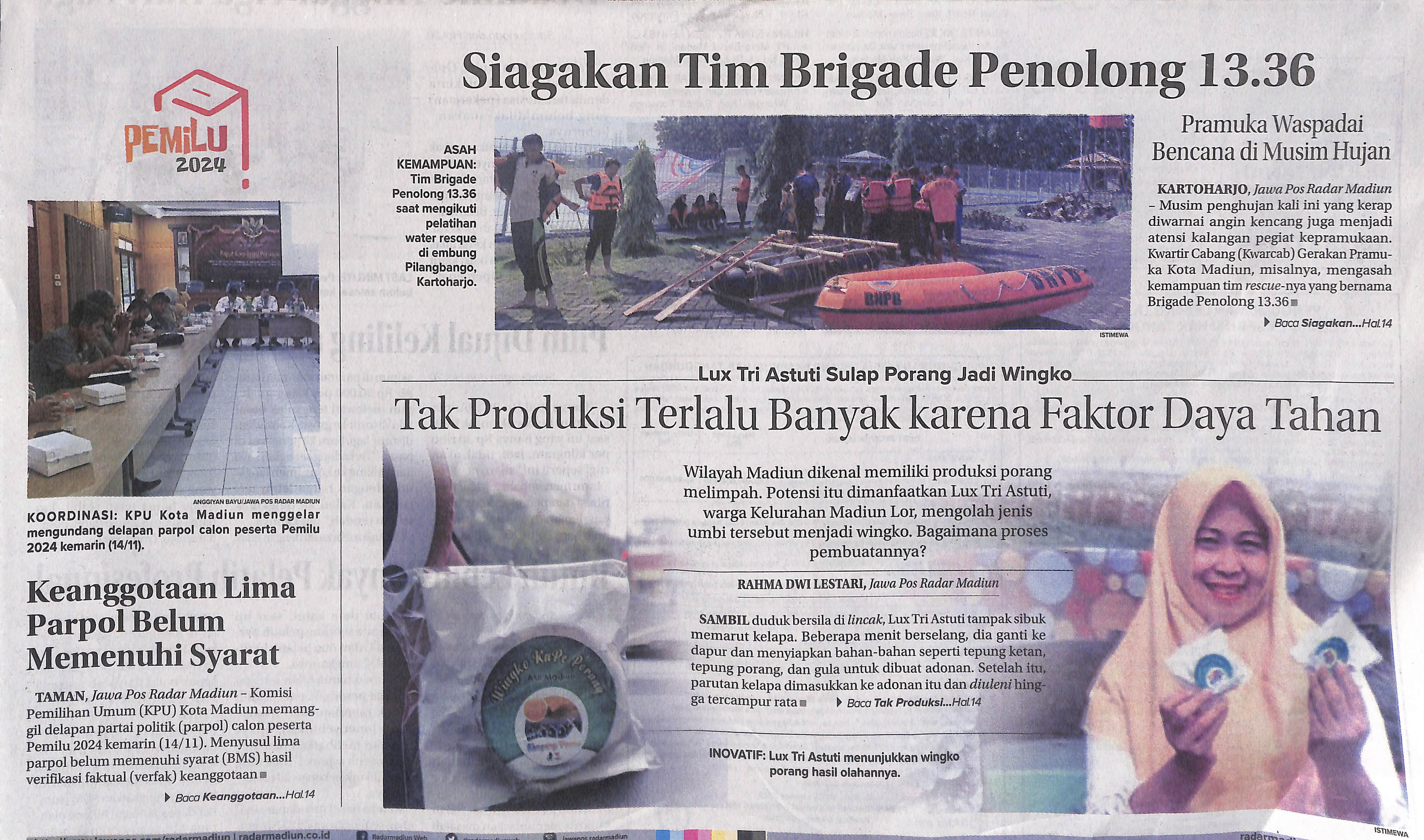 Keanggotaan Lima Parpol Belum Memenuhi Syarat