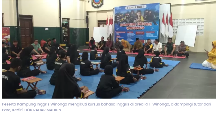 Madiun Punya Kampung Inggris Sendiri, Cetak SDM Go Global