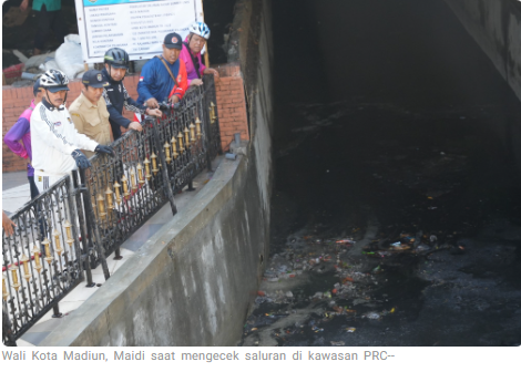 Air Meluap di PRC Madiun Saat Hujan Lebat, Penyebabnya Tanggul Uji Coba Wisata Kano Tertutup