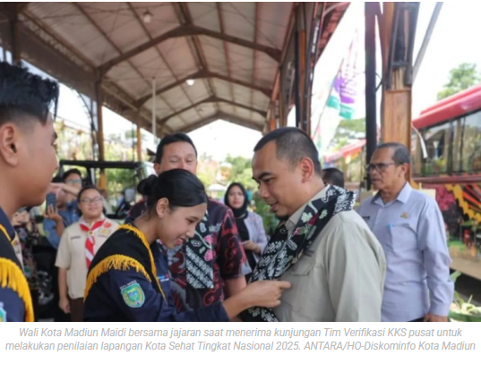 Kota Madiun optimistis raih predikat Kota Sehat tingkat nasional 2025