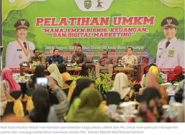 Wali Kota Madiun Ingatkan PKL Jaga Kebersihan, PBC Jadi Magnet Wisata Baru
