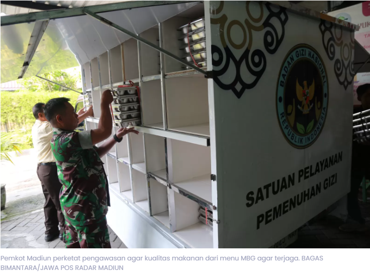 Wali Kota Maidi Perketat Pengawasan MBG di Madiun, Cegah Kasus Keracunan