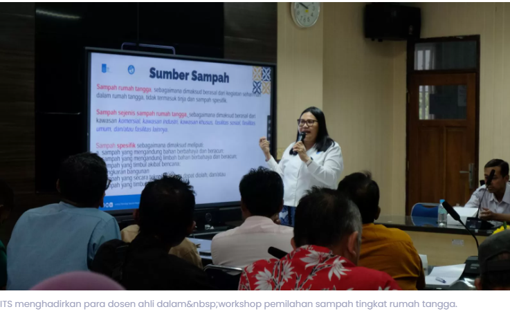 ITS Gelar Workshop Pilah Sampah dari Rumah, Datangkan Ahli untuk Beri Edukasi Penting kepada Warga Kota Madiun
