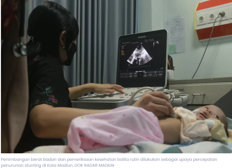 Dinkes Kota Madiun: Angka Stunting Hasil Bulan Timbang Lebih Riil Dibanding SSGI