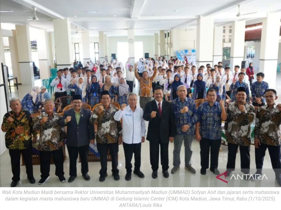 Wali Kota Madiun apresiasi peran UMMAD seimbangkan ilmu dan karakter