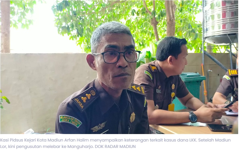Setelah Madiun Lor, Kejari Madiun Usut Dana LKK Manguharjo