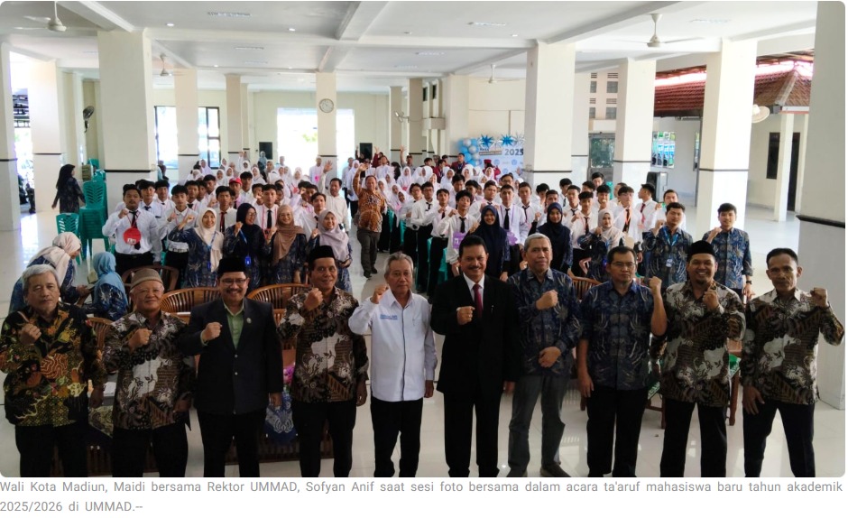 Ta’aruf Mahasiswa Baru, Wali Kota Madiun Apresiasi Keunggulan UMMAD