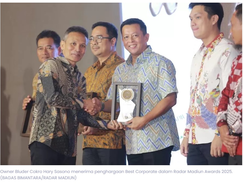 Majukan Kuliner Madiun ke Panggung Dunia, Bluder Cokro Dianugerahi Penghargaan Best Corporate