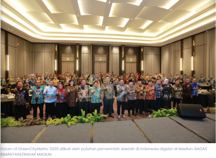 UI GreenCityMetric 2025 di Madiun, Forum Tukar Inovasi Pembangunan Berkelanjutan
