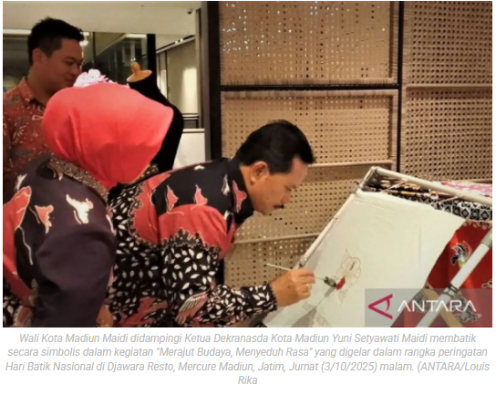 Mercure ajak UMKM ekraf Kota Madiun peduli budaya batik
