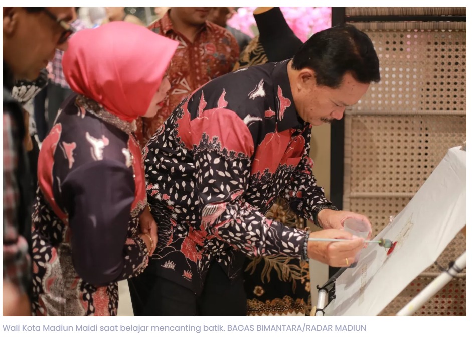 Hari Batik Nasional, Kota Madiun Luncurkan 7 Motif Baru Bernuansa Lokal