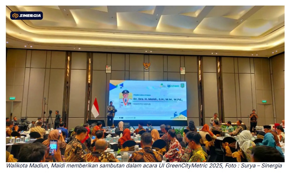 Kota Madiun Jadi Tuan Rumah Pertama UI GreenCityMetric 2025, Raih Empat Penghargaan Sekaligus